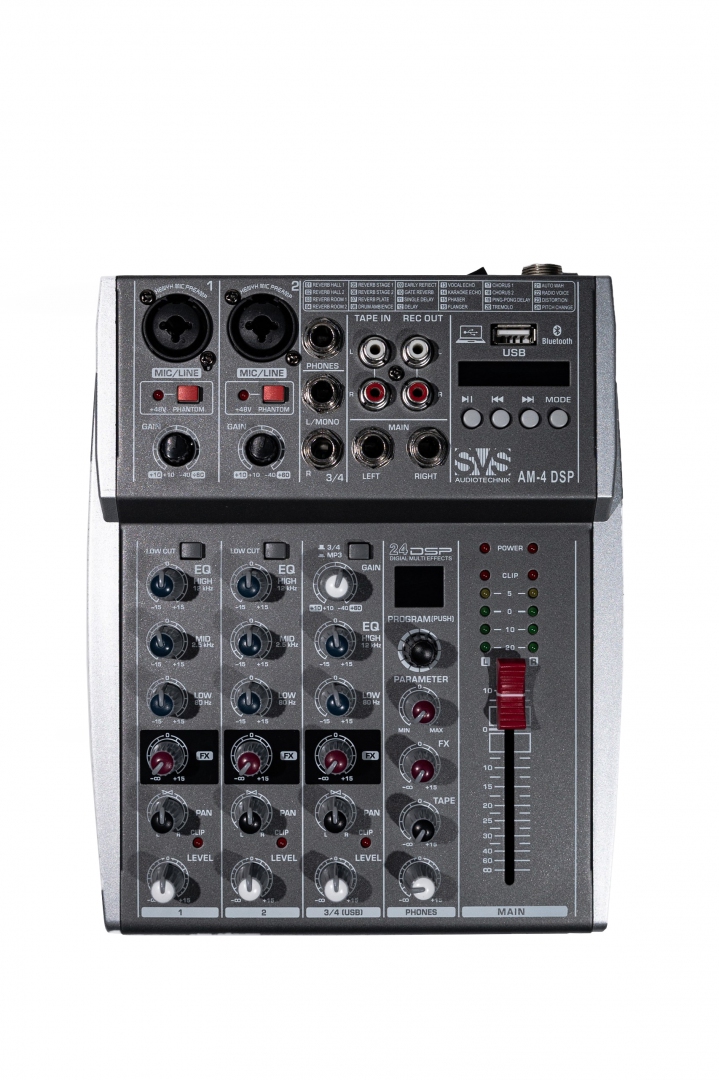 SVS Audiotechnik mixers AM-4 DSP Аналоговый микшерный пульт, 4-канала в Тамбовской области